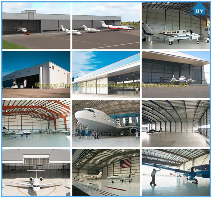 Hangar léger préfabriqué d'avion de la structure métallique 2017