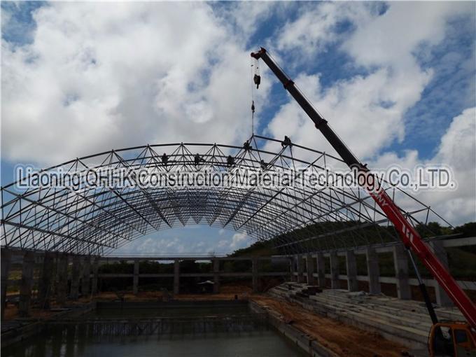 Couverture économique de piscine de structure métallique de Chine
