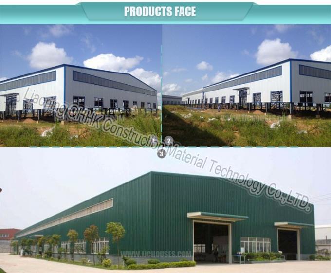 Structure d'entrepôt de prix concurrentiel, atelier de structure métallique de bonne qualité, structure métallique Qingdao de coût bas