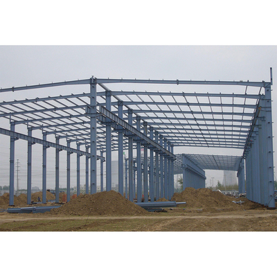 10000 Sq Ft Q235 Prefabricated Metal Structures Workshop