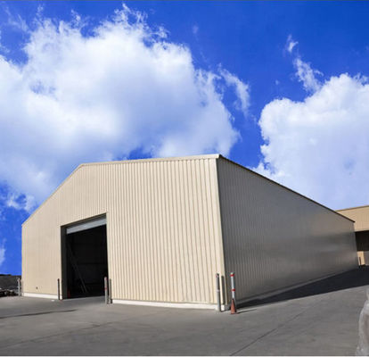 AISI Prefabricated Steel Structures , Prefab Metal Building Construction Vibration Proof