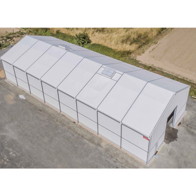 Construction de bâtiments préfabriqués entrepôts d'acier entrepôts d'entrepôts de stockage facilement démontables