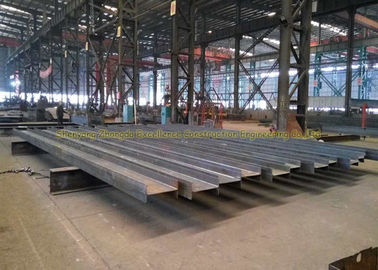 Hot Rolled JIS / GB Standard Steel H Beam For Ship Building , Bridging