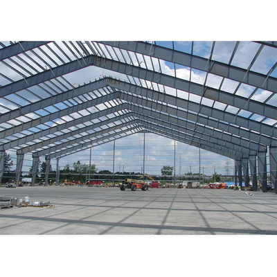 H Section Prefabricated Steel Building / Prefab Steel Structure Warehouse Anti Earthquake